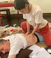 Trigger point therapy for lower back pain