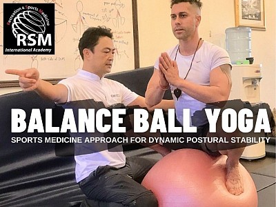 Balance Ball YOGA - Sports Medicine Posture Correction Training