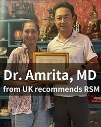 Dr Amrita recommends RSM massage courses